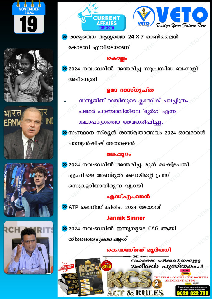 CURRENT AFFAIRS